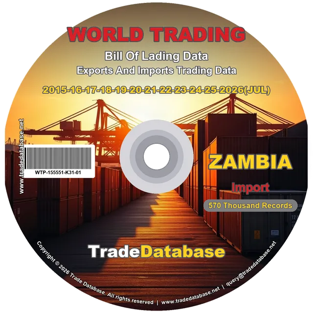 Zambia Import BL Data 2015-2026