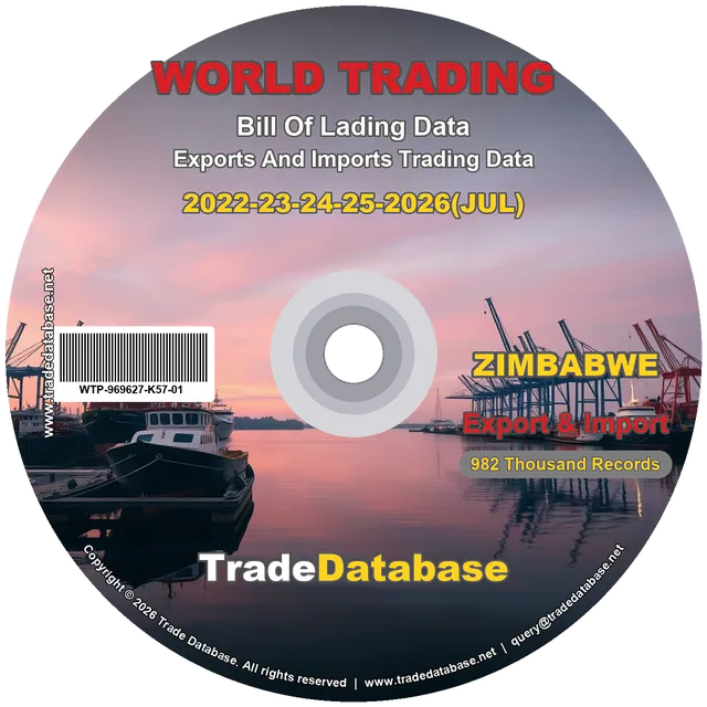 Zimbabwe Export & Import BL Data 2022-2026 CD