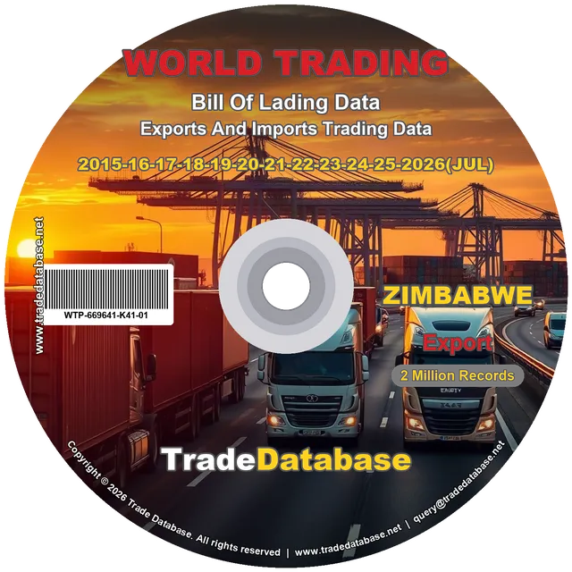 Zimbabwe Export BL Data 2015-2026 CD