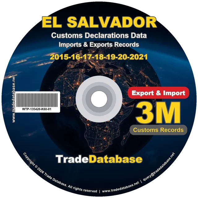 El Salvador Customs Data 2015-2021 (Export & Import)