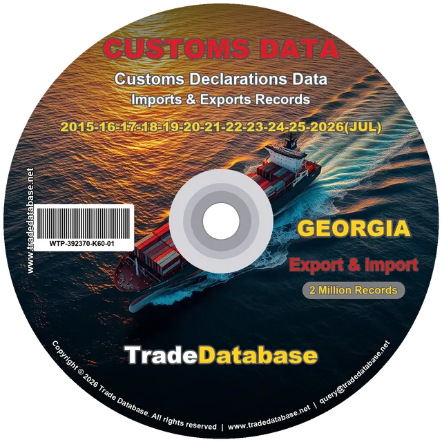 Georgia Customs Data 2015-2026 (Export & Import) CD