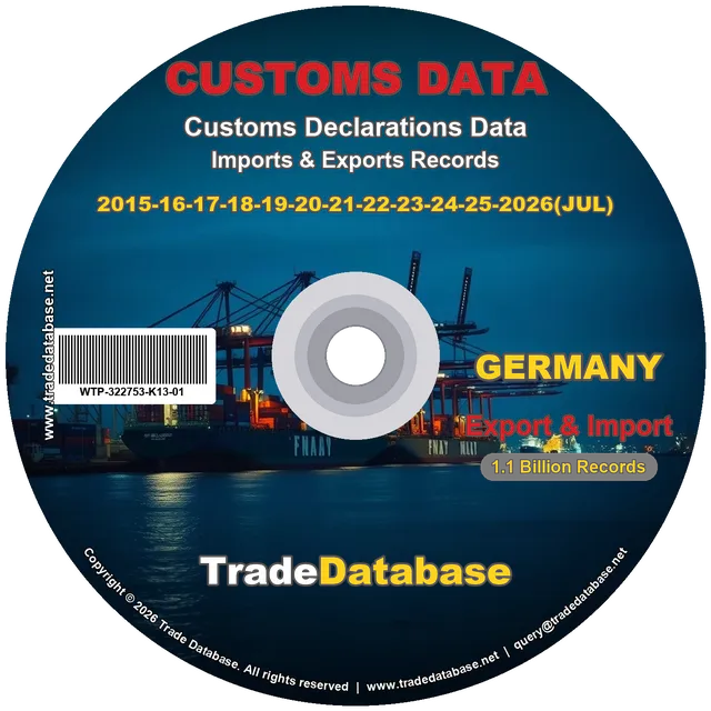 Germany Customs Data 2015-2026 (Export & Import)