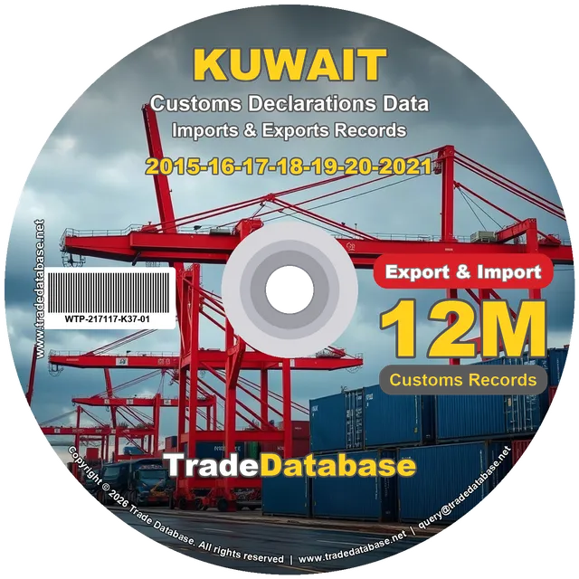 Kuwait Customs Data 2015-2021 (Export & Import)