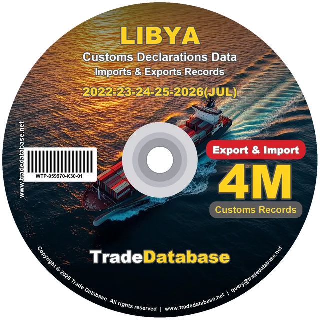 Libya Customs Data 2022-2026 (Export & Import)