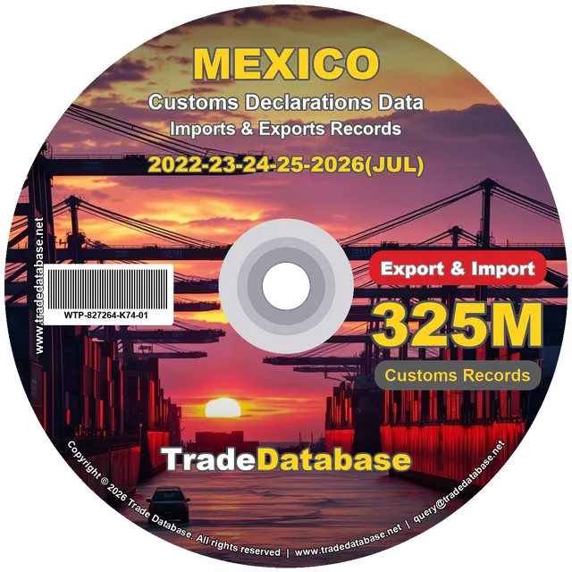 Mexico Customs Data 2022-2026 (Export & Import)