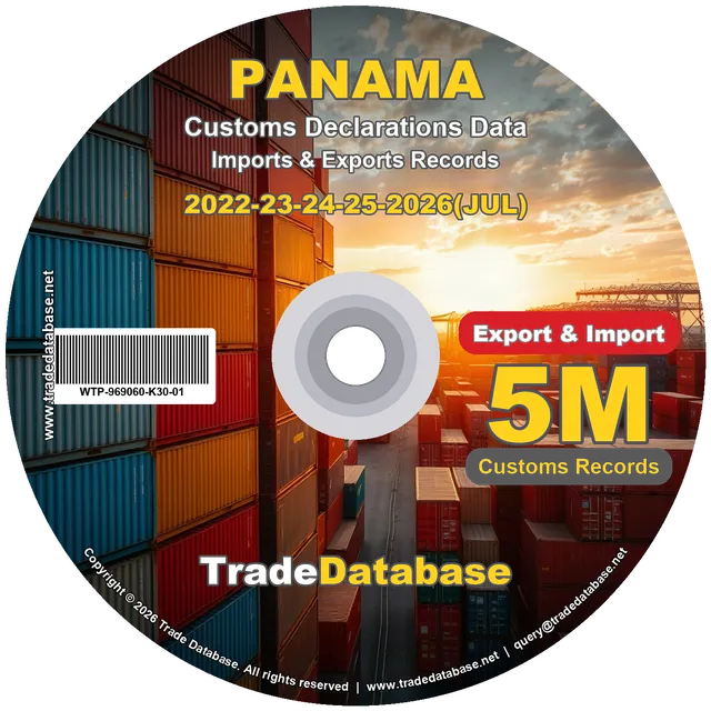 Panama Customs Data 2022-2026 (Export & Import)