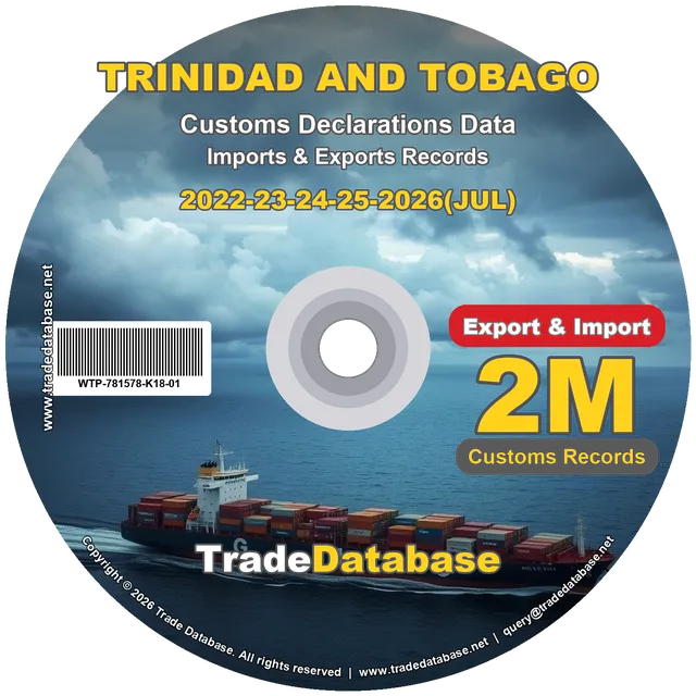 Trinidad and Tobago Customs Data 2022-2026 (Export & Import)