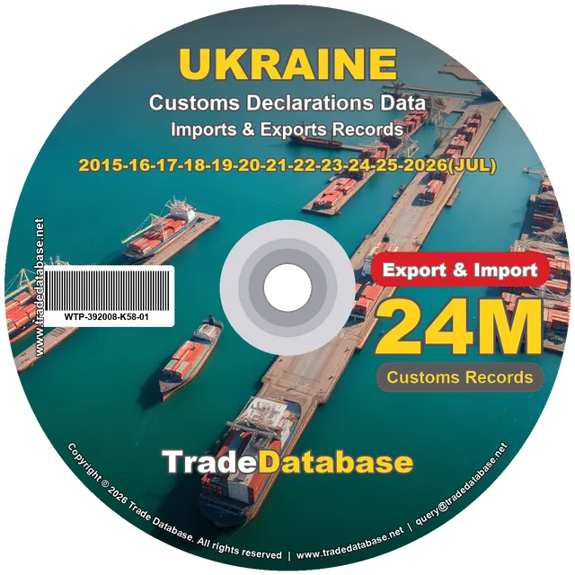 Ukraine Customs Data 2015-2026 (Export & Import)